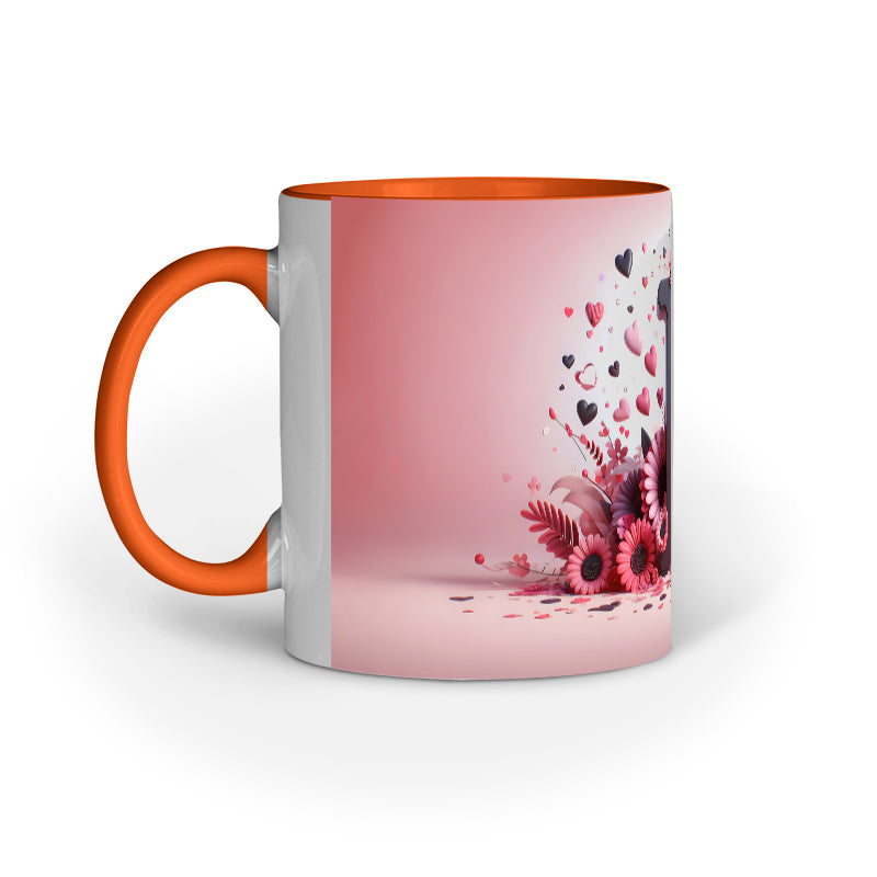 Valentine Alphabet I Mug