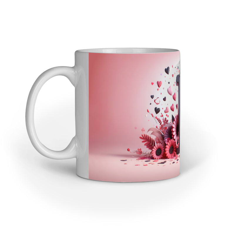 Valentine Alphabet I Mug
