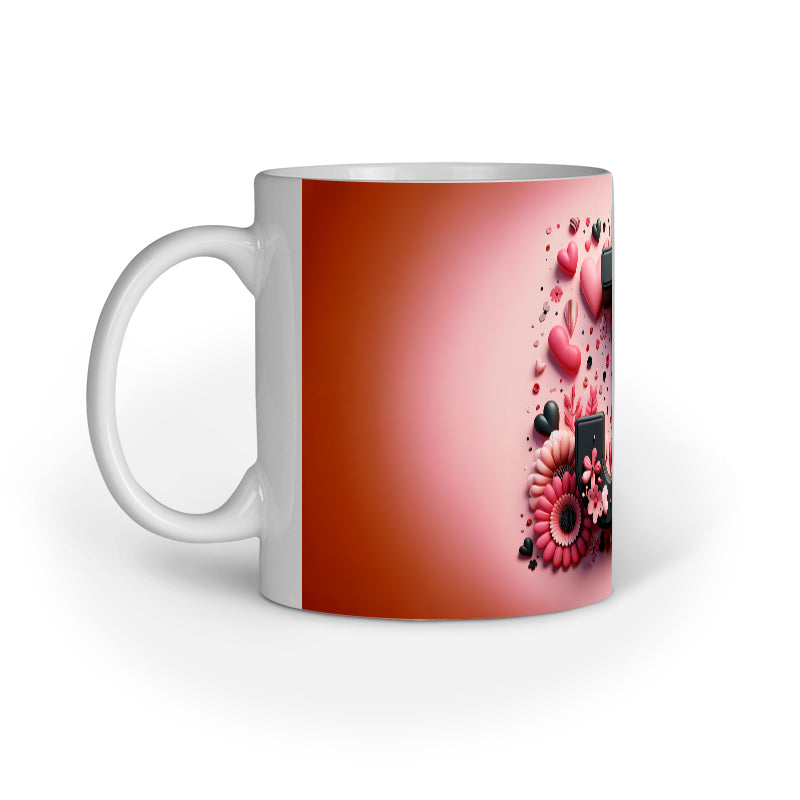 Valentine Alphabet J Mug