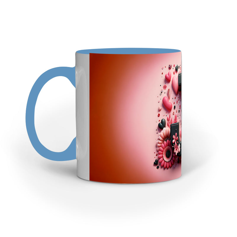 Valentine Alphabet K Mug