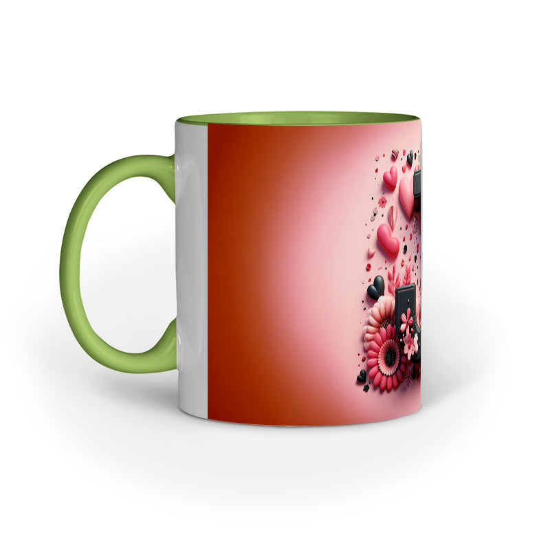 Valentine Alphabet K Mug
