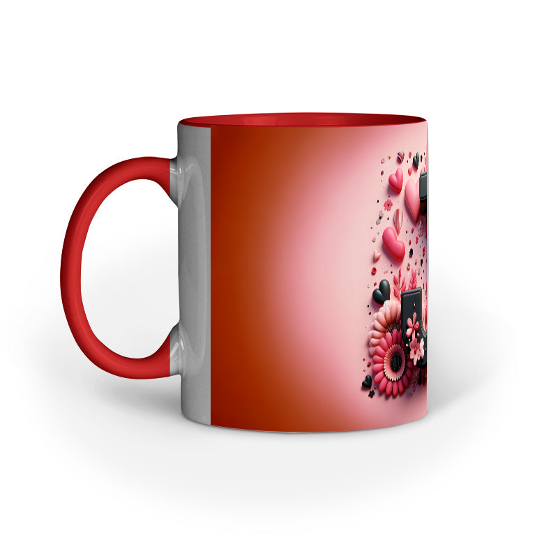 Valentine Alphabet K Mug