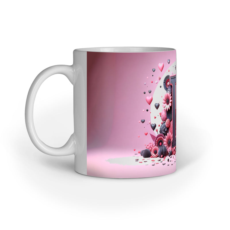 Valentine Alphabet L Mug