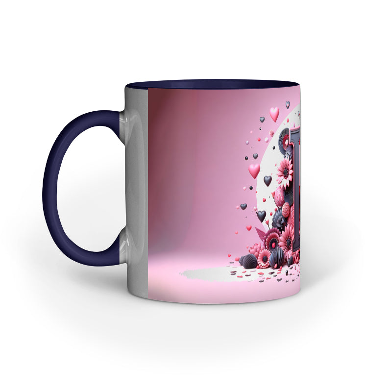 Valentine Alphabet L Mug
