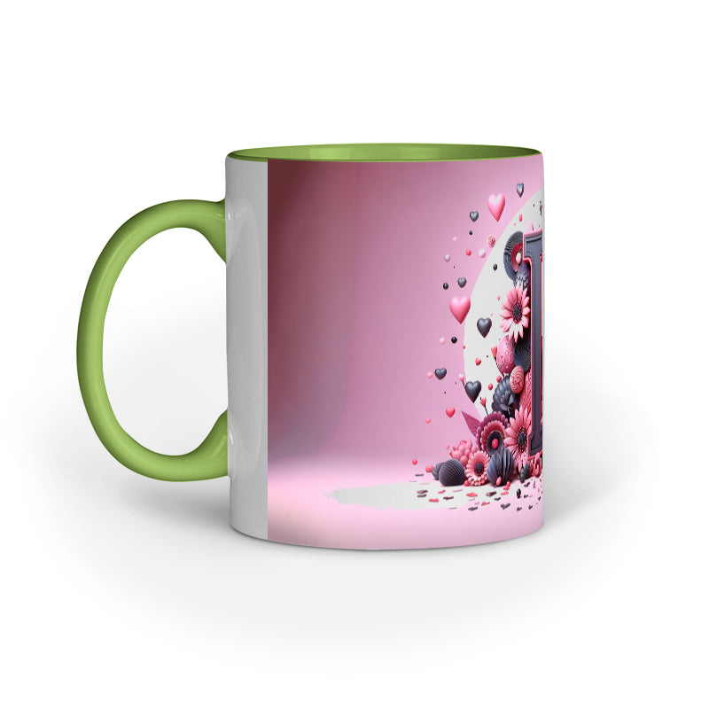 Valentine Alphabet L Mug