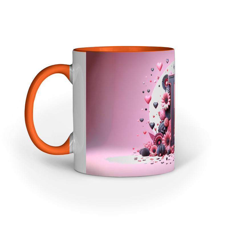 Valentine Alphabet L Mug