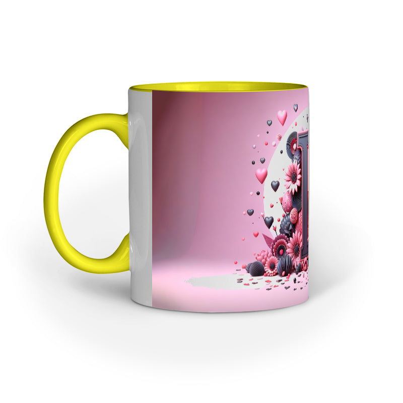 Valentine Alphabet L Mug