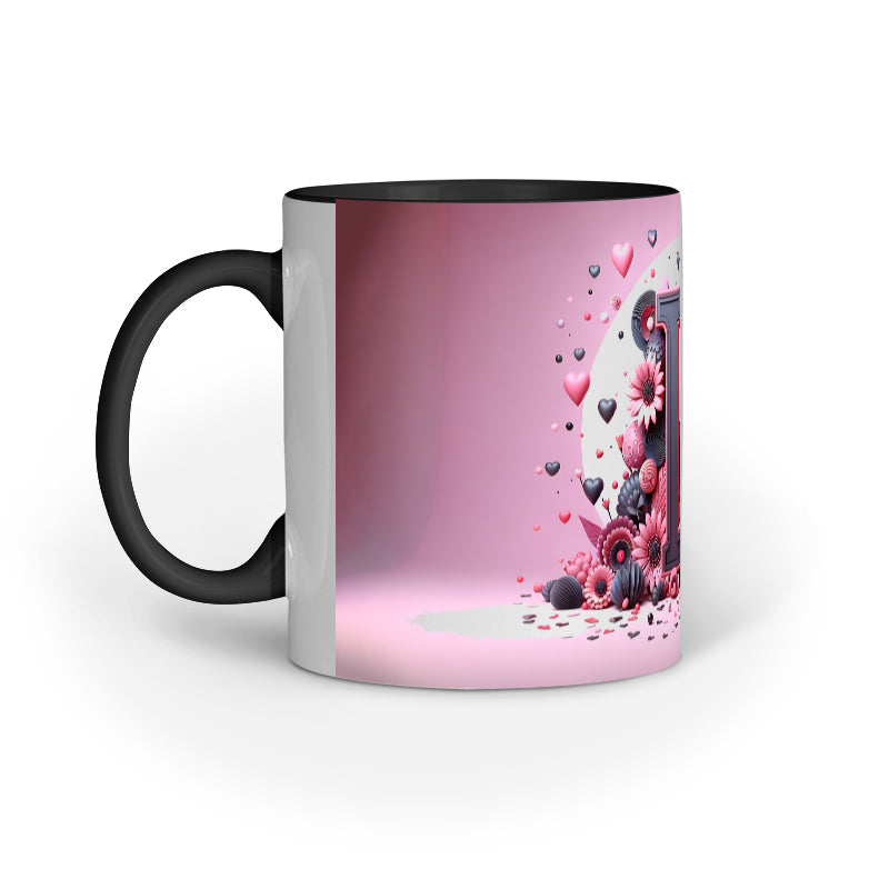 Valentine Alphabet L Mug