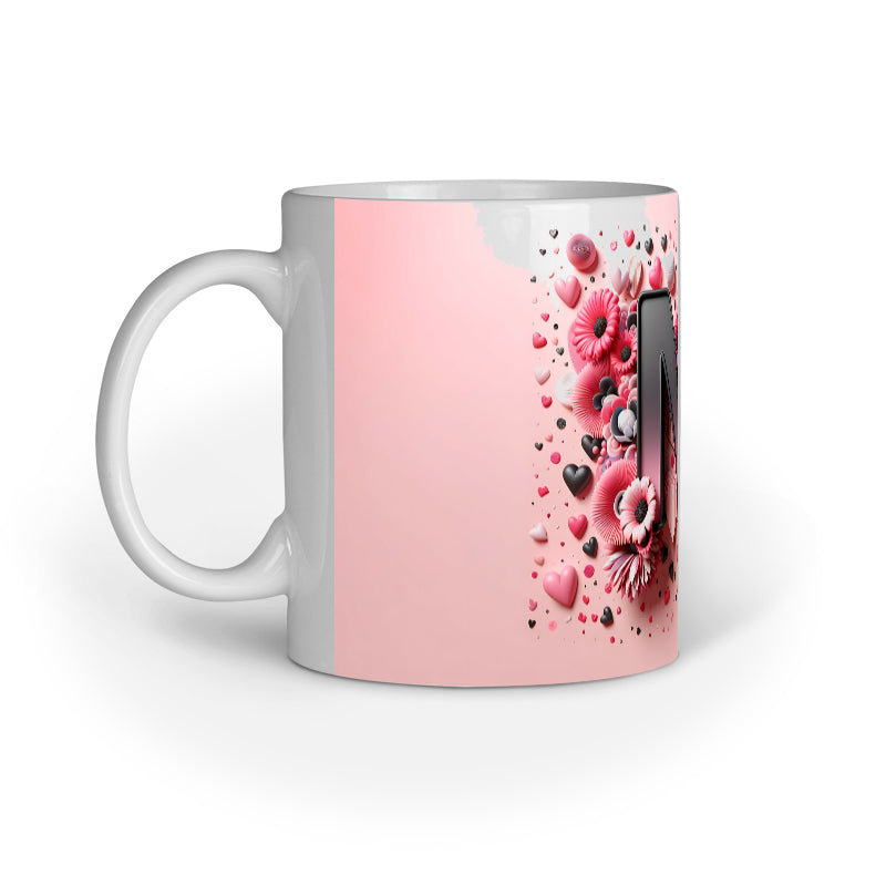 Valentine Alphabet M Mug