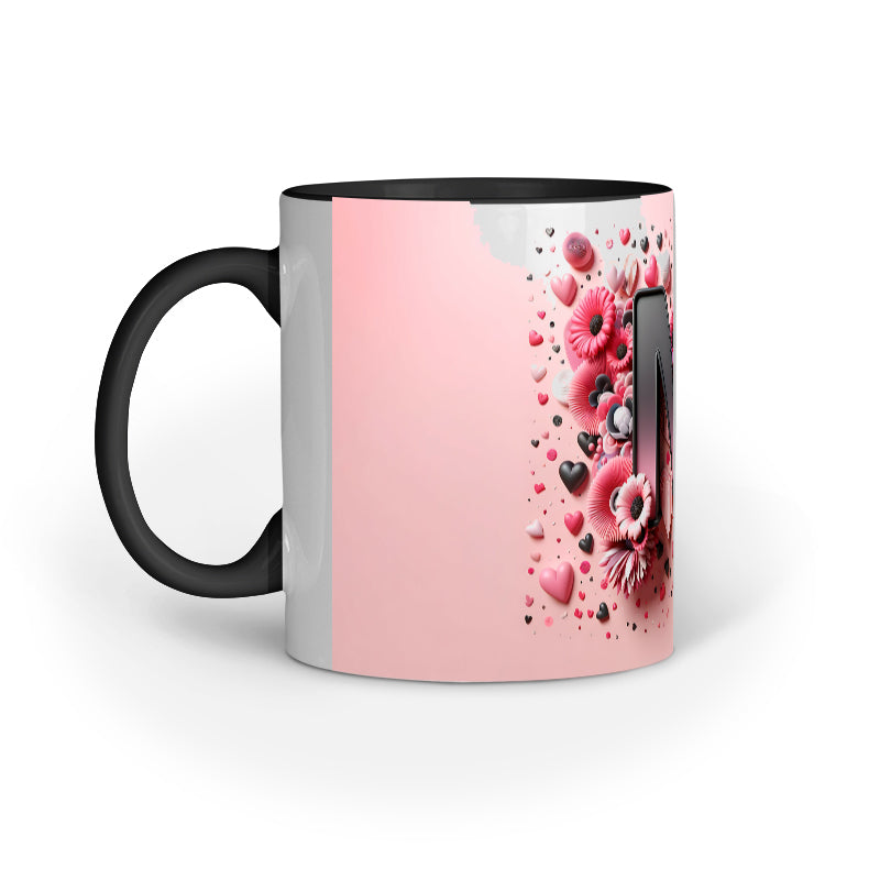 Valentine Alphabet M Mug