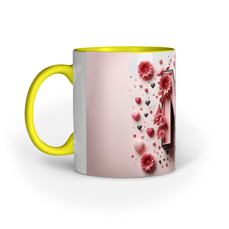 Valentine Alphabet N Mug