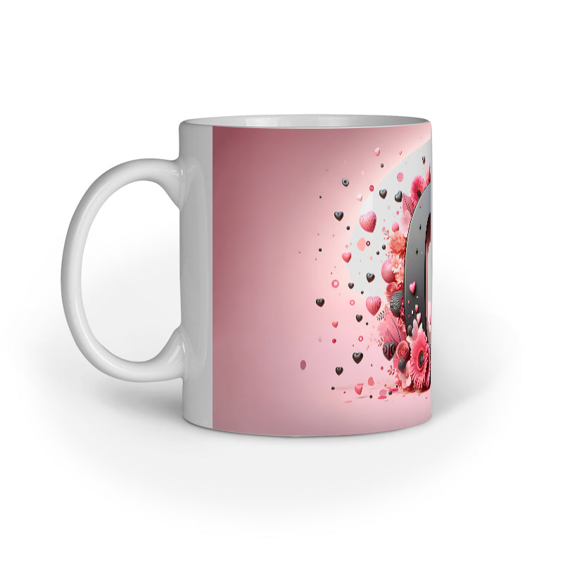 Valentine Alphabet O Mug