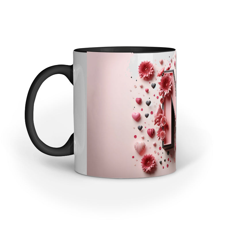 Valentine Alphabet N Mug