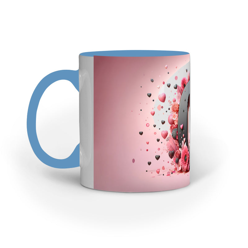 Valentine Alphabet O Mug