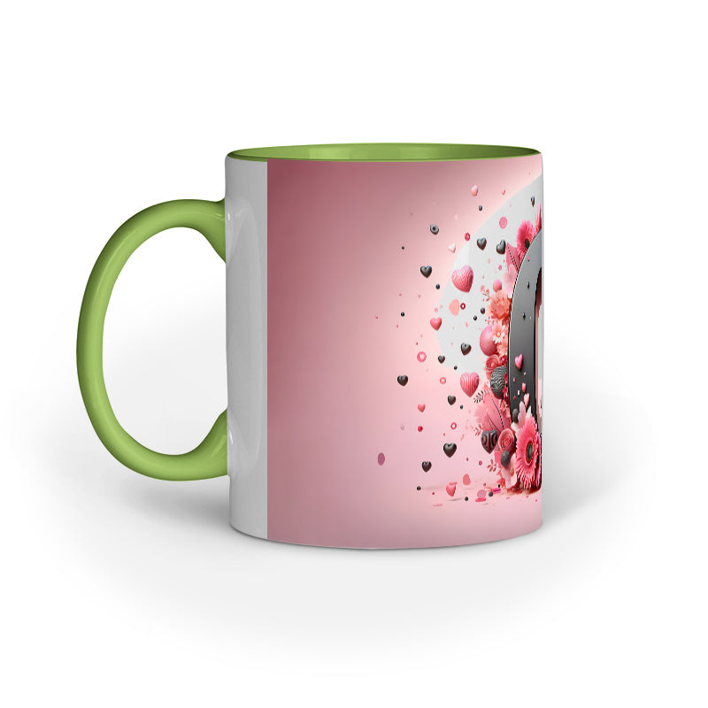 Valentine Alphabet O Mug