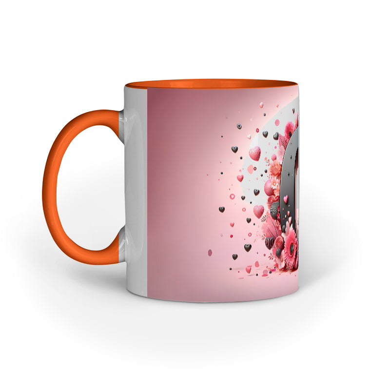 Valentine Alphabet O Mug