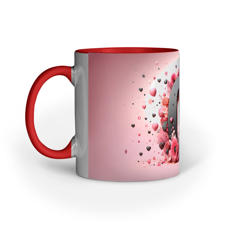 Valentine Alphabet O Mug