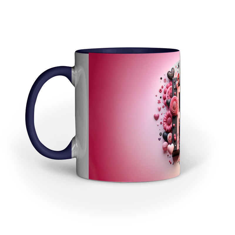 Valentine Alphabet P Mug