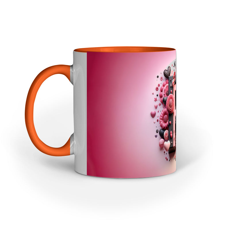 Valentine Alphabet P Mug