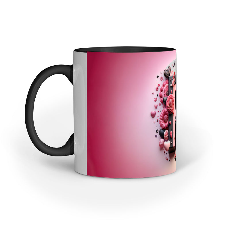 Valentine Alphabet P Mug