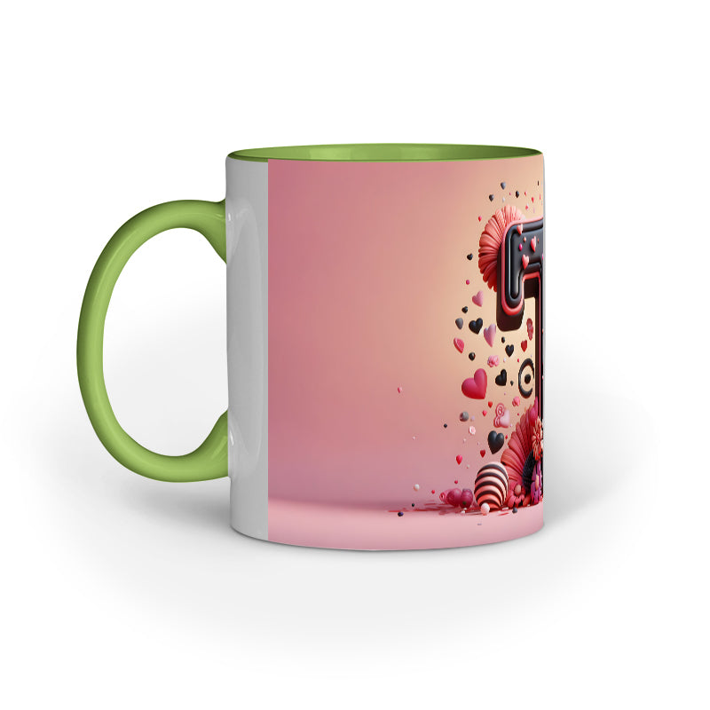 Valentine Alphabet T Mug