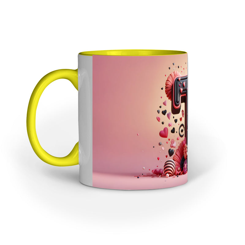 Valentine Alphabet T Mug