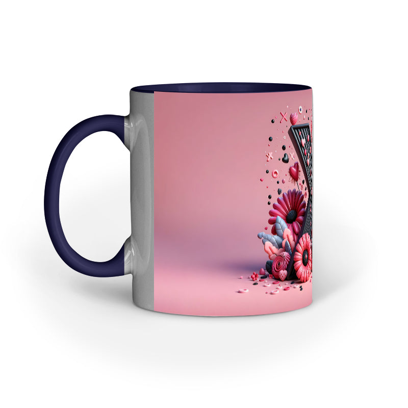 Valentine Alphabet X Mug