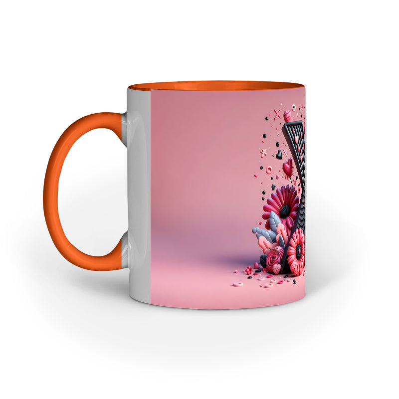 Valentine Alphabet X Mug