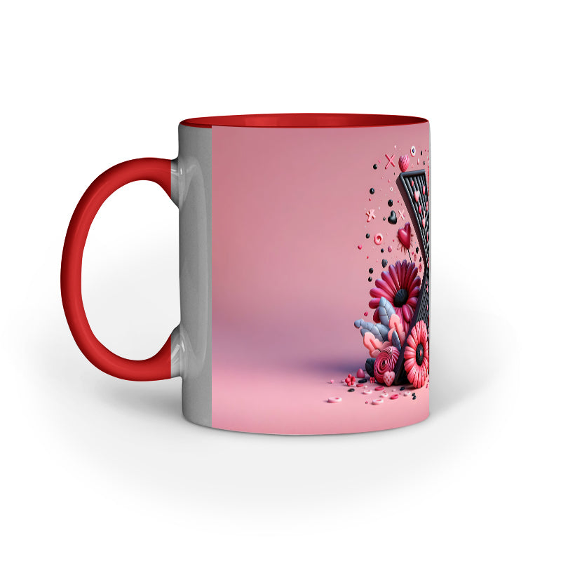 Valentine Alphabet X Mug