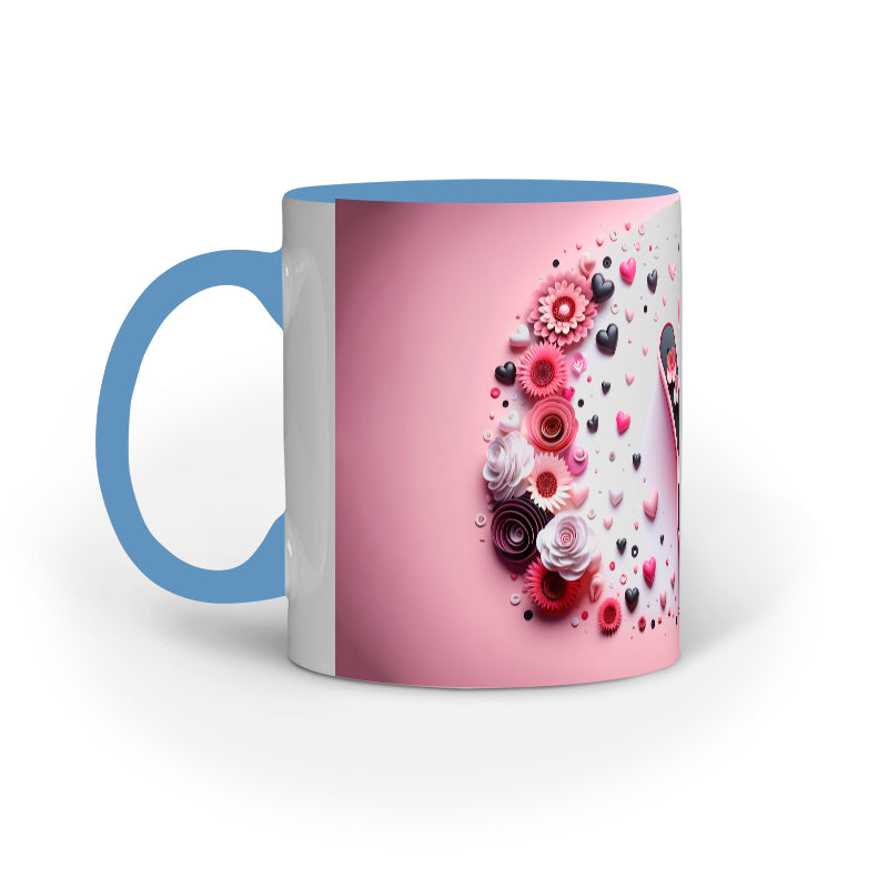 Valentine Alphabet Y Mug