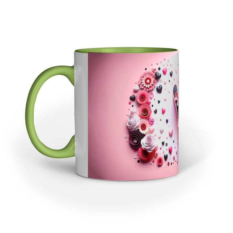 Valentine Alphabet Y Mug