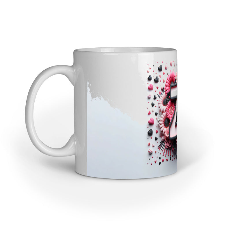 Valentine Alphabet Z Mug