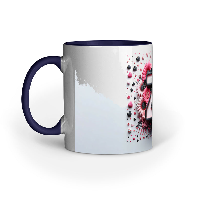Valentine Alphabet Z Mug