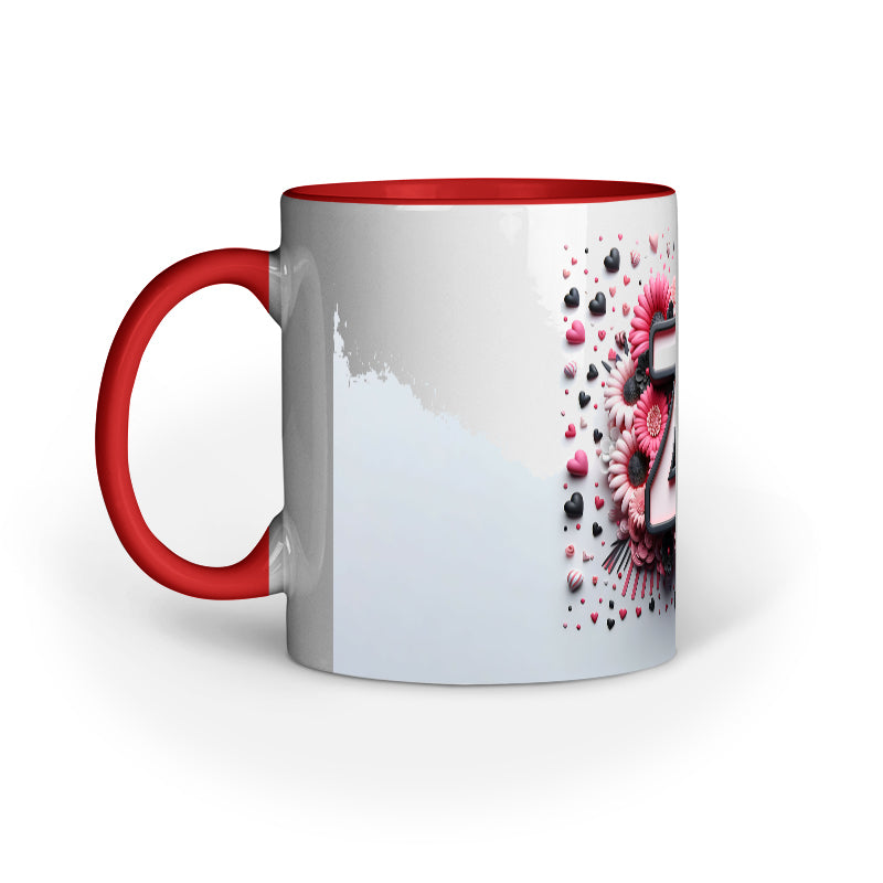 Valentine Alphabet Z Mug