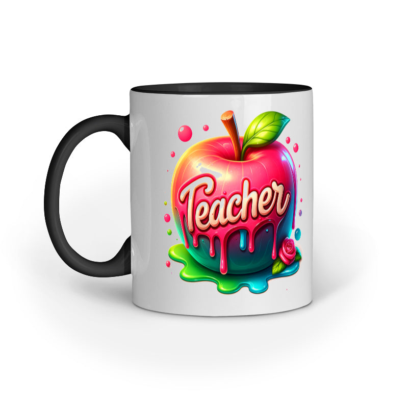 3D Apple Teacher Mug