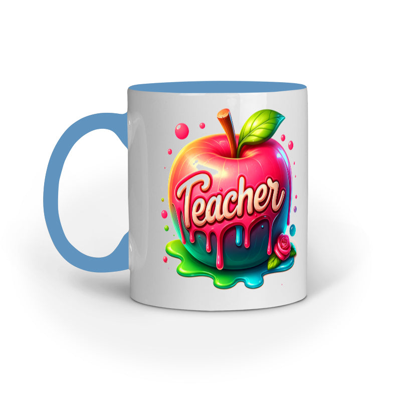 3D Apple Teacher Mug