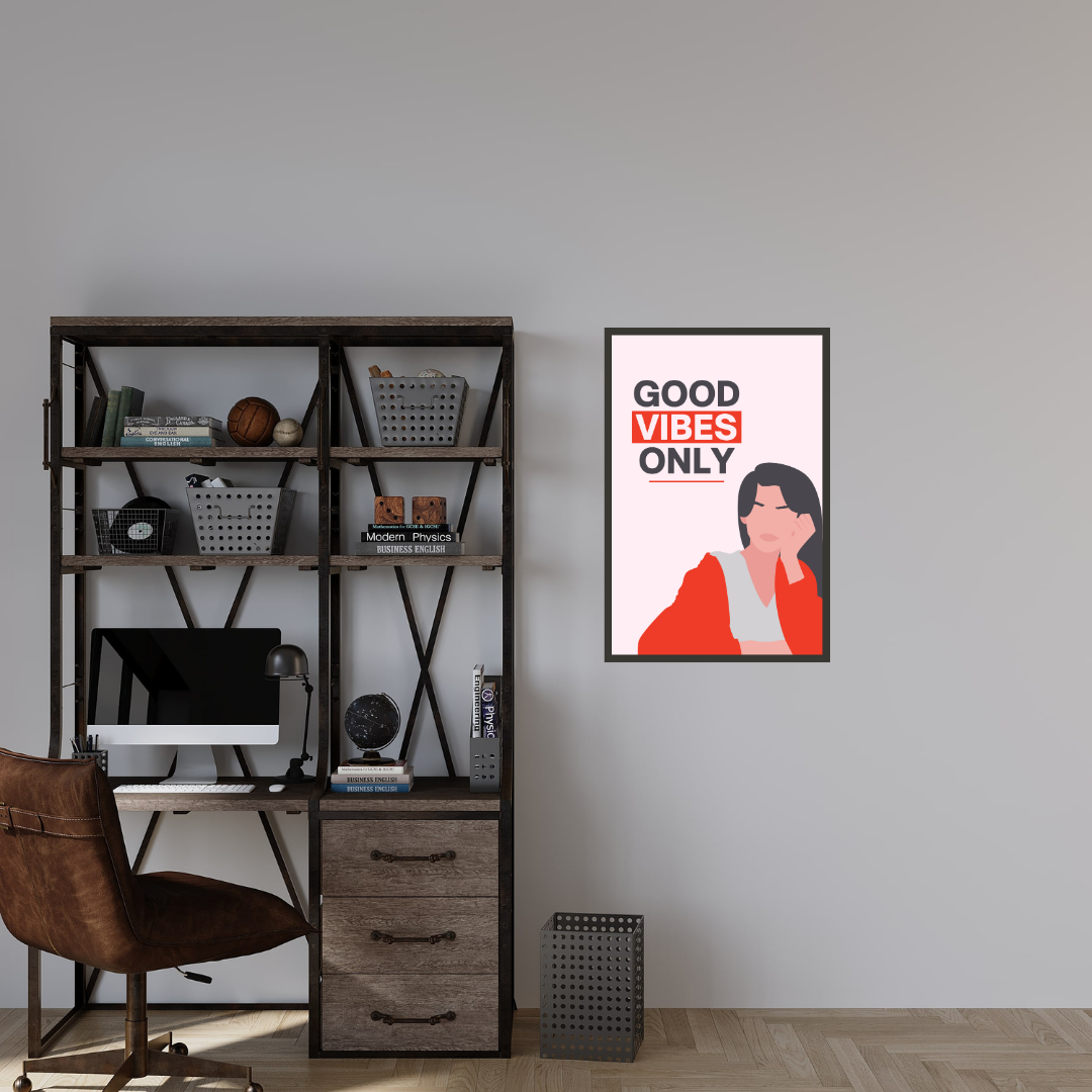 Good Vibes Only - Inspiring Wall Art